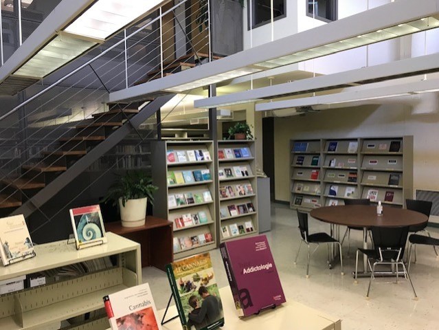 Photo de la Bibliothèque québécoise sur les dépendances