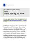 Impact of COVID-19 on drug services and help-seeking in Europe