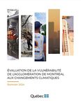 Évaluation de la vulnérabilité de l'agglomération de Montréal aux changements climatiques : rapport 2024