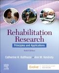 Rehabilitation research : principles and applications