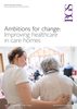 Ambitions for change : improving healthcare in care homes