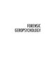 Forensic geropsychology : practice essentials